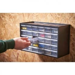 Casier de rangement Stanley 30 compartiments - 1-93-980 8 Casier de rangement Stanley 30 compartiments - 1-93-980 -Aménagement de l'atelier Soldes AFD 123391