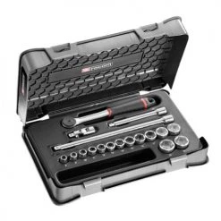 Coffret de douilles 3/8'' 6 pans métriques - 18 pièces Facom J.161-2P6