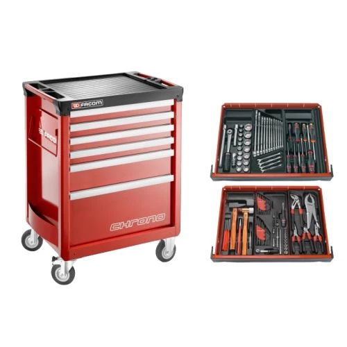 Composition servante V5 + Chrono 6XL Facom - CHRONO.V5PF 1 Composition servante V5 + Chrono 6XL Facom - CHRONO.V5PF