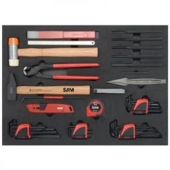 Jeu de 200 outils en modules mousse Sam Outillage - CPP-200PMZ 7 Jeu de 200 outils en modules mousse Sam Outillage - CPP-200PMZ -Aménagement de l'atelier Soldes AFD 124969