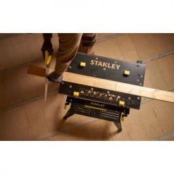 Établi-étau pliable 2 en 1 Stanley serrage vertical - STST83800-1 -Aménagement de l'atelier Soldes AFD 146517